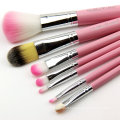 Christmas Gift Wholesale Synthetic Hair 7PCS Cute Hellokitty Makeup Brush Set